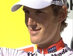 Andy Schleck w�hrend der 16. Etappe der Tour de France 2009